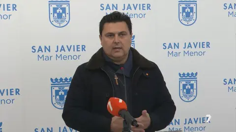 Jos&eacute; Miguel Luengo, alcalde de San Javier