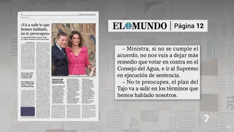 Revelaciones del diario El Mundo