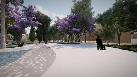 El nuevo parque de La Cubana de Alhama ser&aacute; un gran pulm&oacute;n verde para toda la familia