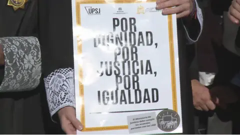 Huelga en la Justicia