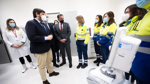 L&oacute;pez Miras inaugura el nuevo Centro de Salud de Algezares