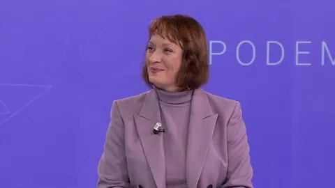 Mar&iacute;a Mar&iacute;n, portavoz de Podemos Regi&oacute;n de Murcia (foto: La 7)