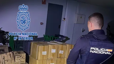 Material incautado en el marco de la operaci&oacute;n (foto: Polic&iacute;a Nacional)