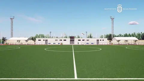 Proyecci&oacute;n del nuevo campo de Los Alc&aacute;zares
