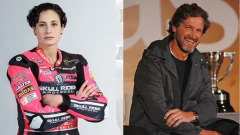 Ana Carrasco y Miguel &Aacute;ngel Ferrer 'Mista'