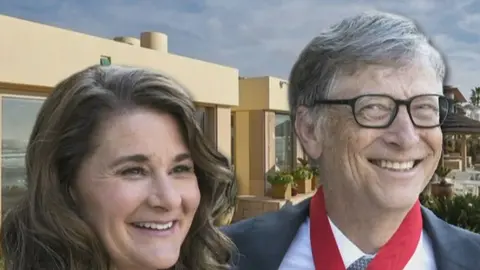 Bill Gates y su exmujer