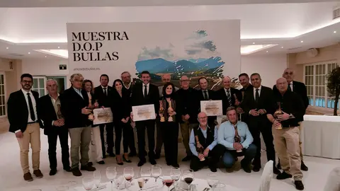 Premiados en la gala de los Vinos de Bullas