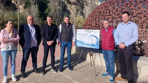 El consejero de Agua, Agricultura, Ganader&iacute;a y Pesca, Antonio Luengo, present&oacute; hoy las obras de digitalizaci&oacute;n de la red de agua potable en el municipio de Blanca.