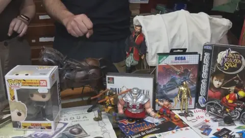 Juguetes y videojuegos antiguos (foto: La 7)