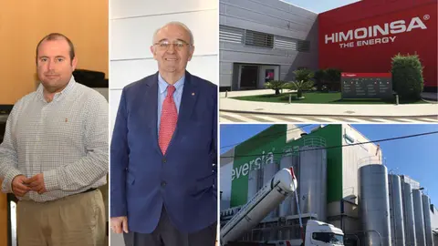 Francisco Cavas, Jos&eacute; Mart&iacute;nez Nieto y las sedes de Himoinsa y Eversia.