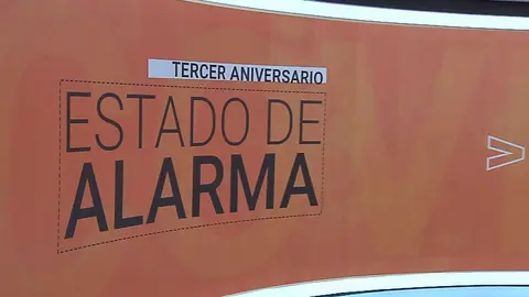 Tercer aniversario del Estado de Alarma por culpa del Covid-19 (foto: La 7)