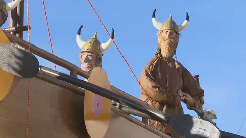 Falla de las Fiestas del barrio de San Jos&eacute; en Lorca 2023 (foto: La 7)