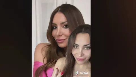 Publicaci&oacute;n de Tik Tok en la que Daniela Requena recomienda la operaci&oacute;n para cambiarse el color de los ojos (foto: Tik Tok)