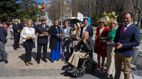 Presentaci&oacute;n de la r&eacute;plica del submarino Isaac Peral en Madrid (foto: Ayuntamiento de Cartagena)