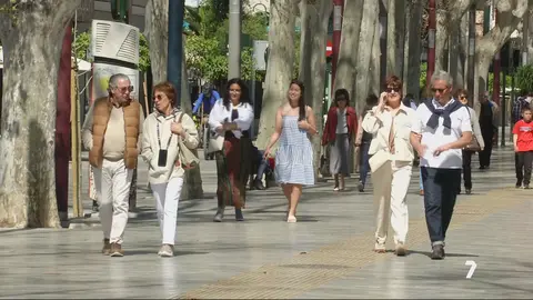 Foto de archivo de la Avenida Alfonso X El Sabio de Murcia (foto: La 7)