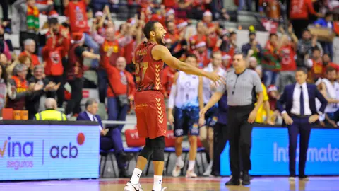 Sadiel Rojas, jugador del UCAM Murcia CB (foto: UCAM Murcia Club de Baloncesto)