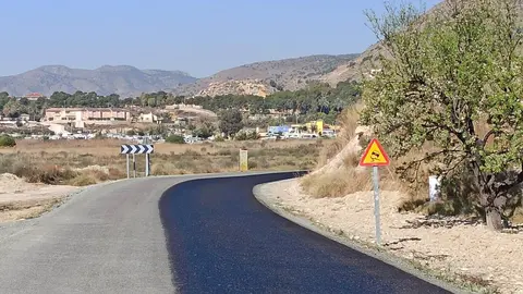 La Regi&oacute;n de Murcia rehabilita la carretera que une Abanilla con los Ba&ntilde;os de Fortuna (foto: CARM)
