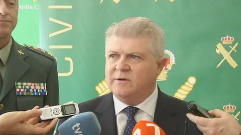 Jos&eacute; V&eacute;lez, delegado del Gobierno en la Regi&oacute;n de Murcia, se&ntilde;ala que la banda de ladrones de panader&iacute;as tiene los d&iacute;as contados (foto: La 7)