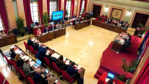 Pleno del ayuntamiento de Murcia
