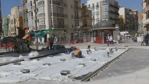 Plaza Juan XXIII de Cartagena (foto: La 7)