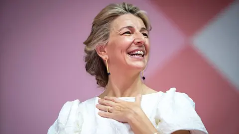 Yolanda D&iacute;az, presidenta de Sumar