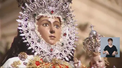 Primer Plano de la Fuensanta, Patrona de Murcia