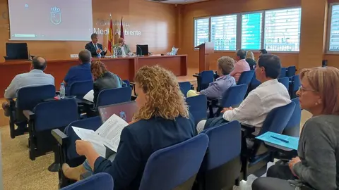 El Comit&eacute; Cient&iacute;fico valora la retirada de biomasa como medida "eficaz" para el Mar Menor