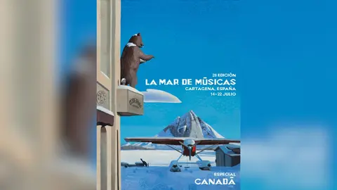 Cartel de la 28 edici&oacute;n de La Mar de M&uacute;sicas de Cartagena (foto: La Mar de M&uacute;sicas)
