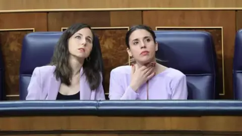 Ione Belarra e Irene Montero, en una imagen de archivo