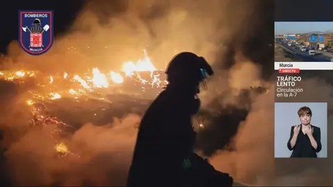 Incendio en San Jos&eacute; de la Vega