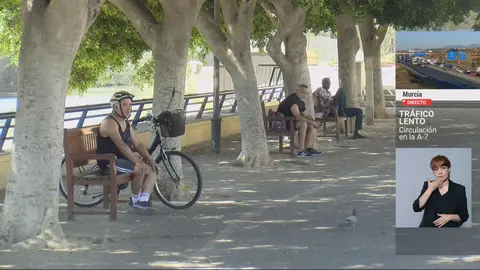 El calor, la nota predominante