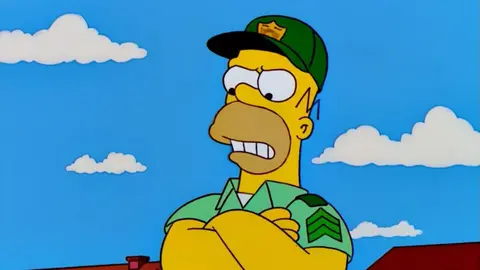 Homer Simpson, en 'Spring Escudo'