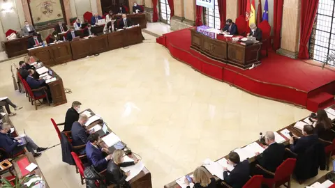Imagen de archivo del pleno de Murcia