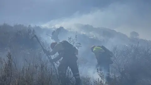 Incendio en Almendricos