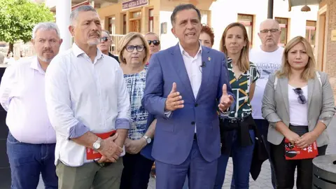 El alcalde de Murcia, Jos&eacute; Antonio Serrano
