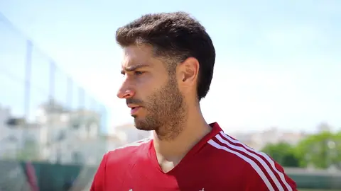 &Iacute;&ntilde;igo Pi&ntilde;a, futbolista del Real Murcia (foto: Real Murcia)