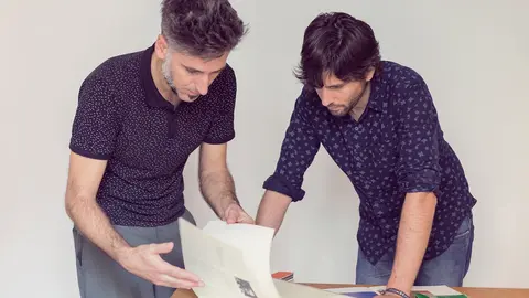 Juli&aacute;n Garn&eacute;s (izq.) y Guillermo Rubio, cofundadores de Rubio y Del Amo