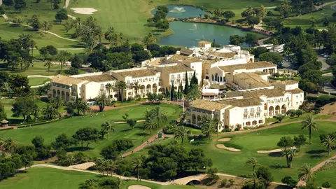 Imagen a&eacute;rea del Grand Hyatt La Manga Club Golf & Spa (foto: Hyatt)