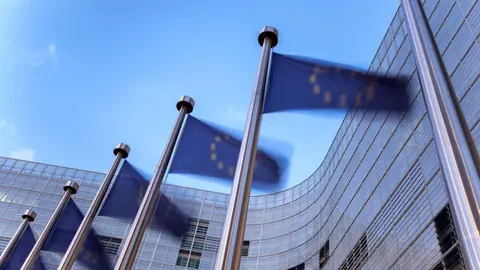 Exterior de la sede de la Comisi&oacute;n Europea