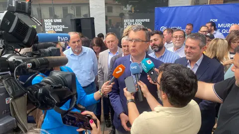 Jos&eacute; Ballesta, candidato del PP, este mi&eacute;rcoles