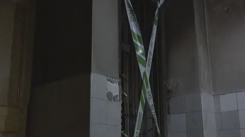 Imagen de la vivienda, situada en Jumilla, donde se produjo un incendio (foto: La 7)