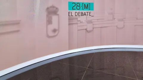 Escenario del debate electoral en La 7