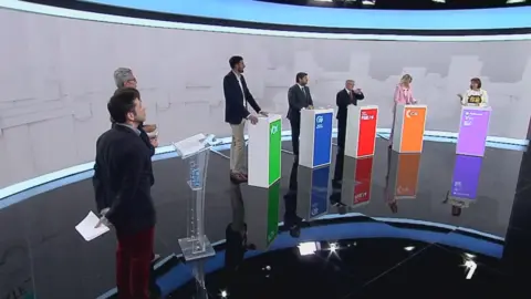 Debate Electoral 2023 en la Regi&oacute;n de Murcia (foto: La 7)