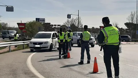 Control de la Guardia Civil