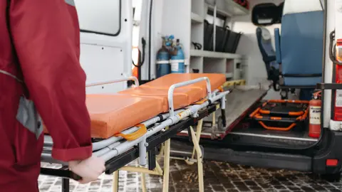Imagen de archivo de una ambulancia