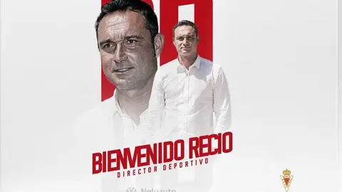 Javier Recio, nuevo director deportivo del Real Murcia (foto: Real Murcia)