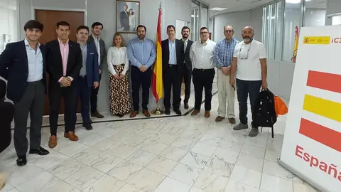 Representantes de empresas murcianas, en una misi&oacute;n comercial en Arabia Saudita (foto: C&aacute;mara de Comercio de Murcia)