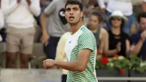 Carlos Alcaraz en Roland Garros | Foto: EP