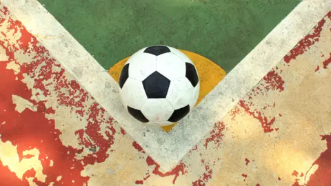 Pista de f&uacute;tbol sala de un colegio