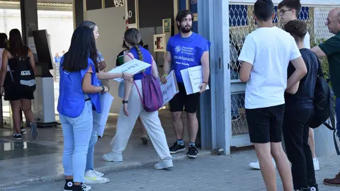 Alumnos en la UPCT